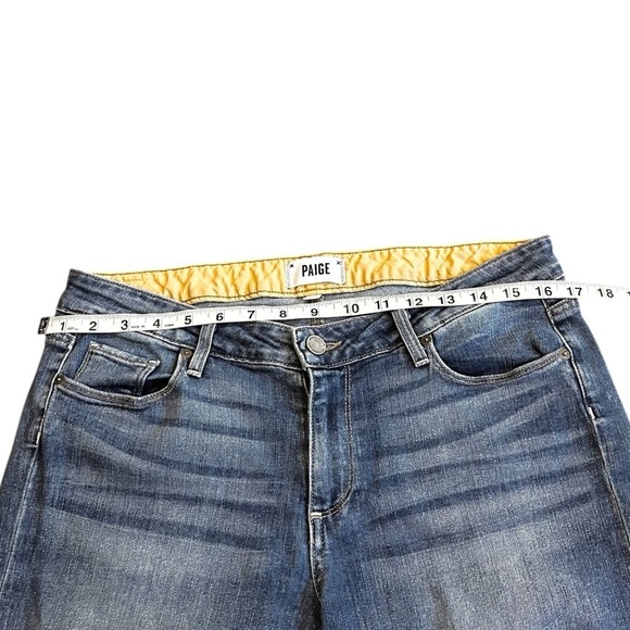 PAIGE Jimmy Jimmy Skinny Jeans- Mid Rise Slim Leg Jeans- Size 28 - Picture 10 of 12